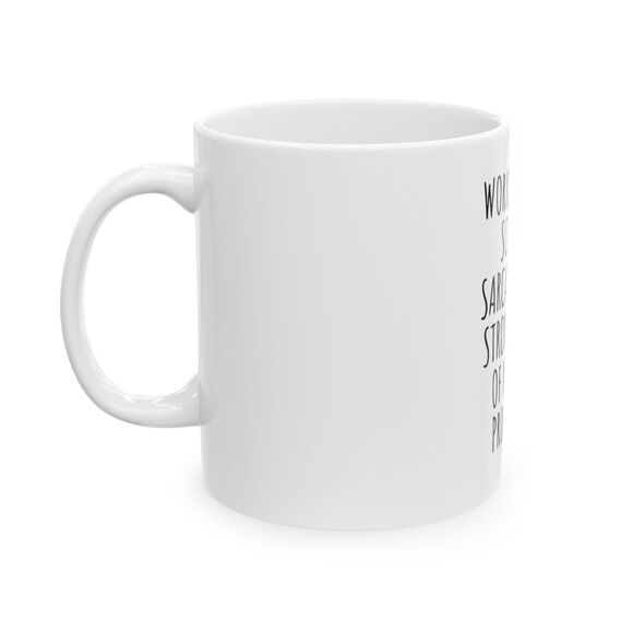 Forecast Sarcasm Funny Work Mug - Picture 2 of 3